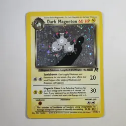 Dark Magneton 11/82 - Holo Rare - Pokemon TCG - Team Rocket - LP - Image 1