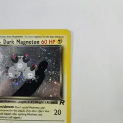 Dark Magneton 11/82 - Holo Rare - Pokemon TCG - Team Rocket - LP - Image 4