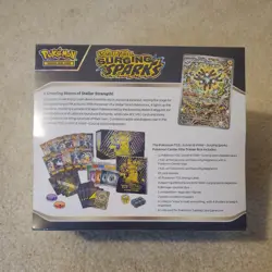 TCG Surging Sparks Pokemon Center Elite Trainer Box Factory Sealed ETB New - Image 2