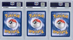 Pokemon Ind. Promo KFC Chaki Kids Meal #183 Slowpoke Dratini PSA 10 Sequential - Image 2
