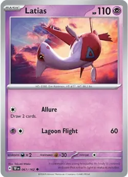 Pokemon Latias (67/224) Temporal Forces NM - Image 1