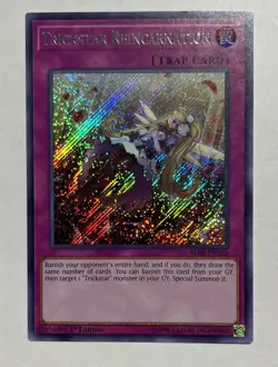 Yugioh Trickstar Reincarnation BLRR-EN105 Secret Rare 1st Edition LP - Image 1