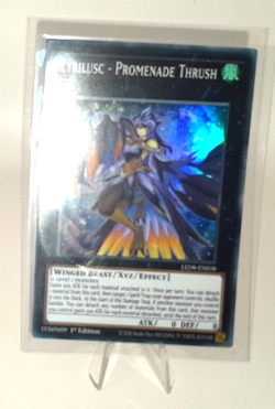 Lyrilusc - Promenade Thrush - LED8-EN038 - Super Rare - 1st Edition - Yugioh NM - Image 1