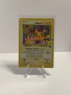 Pokemon Pikachu TCG Celebrations Birthday Promo Holo Card #24 - Image 2