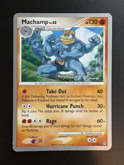 Machamp 20/100 Non Holo World Championship Stormfront Pokemon Card LP - Image 1