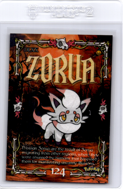 Zorua Peruvian Halloween Pokemon card - Image 1