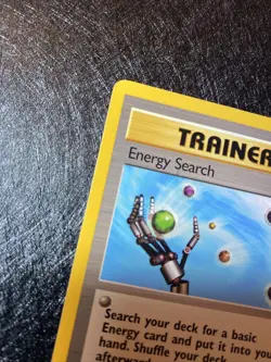 1st Edition Trainer Energy Search 59/62 Pokemon Card - Image 3
