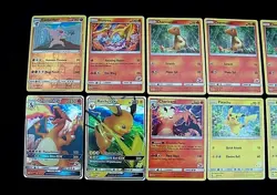 Lot Charizard GX 9/68 Raichu GX 20/68 Pikchu Charmander + More Pokemon Cards - Image 3