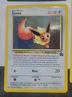 Pokemon Trading Cards Promo WOTC Lot . Mew, Holo Eevee, & More. READ DETAILS - Image 2