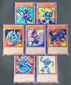 Yugioh Cards Toon Dark Magician Blue-Eyes Red-Eyes Cyber Dragon Ancient Gear - Image 1
