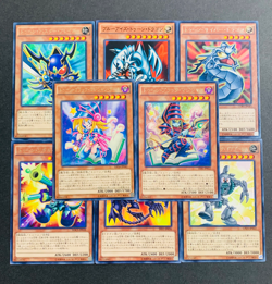Yugioh Card Toon Dark Magician girl Blue-Eyes Red-Eyes Cyber Dragon Ancient Gear - Image 1