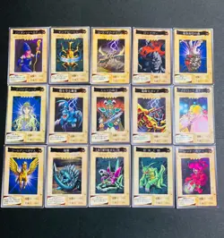 Yugioh Bandai Winged Dragon, Guardian of the Fortress Mixed 15cards - Image 1