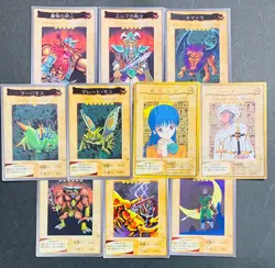 Yugioh Bandai Great Moth Celtic Guardian GAIA THE DRAGON CHAMPION Mixed 10cards - Image 1