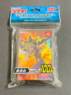 YuGiOh Muto Yami Yugi Official Protector 100 Pcs Card Sleeves SEALED Japanese - Image 1