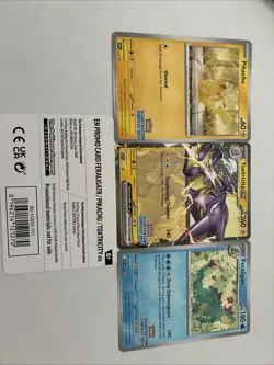 2025 Pokemon Tcg Promo Card Lot Feraligatr, Pikachu, And Toxtricity Opened4 Lot - Image 1
