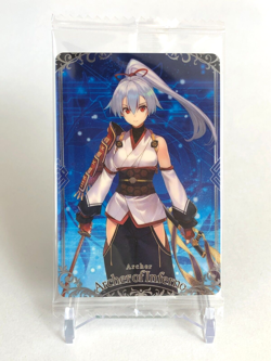 Archer of Inferno Archer FGO PROJECT Wafer Card N 03 Type-moon Bandai Japanese - Image 1