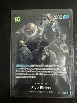 One Piece Card Game - Five Elders - OP13-082 SR - Alt Art - English - Image 1