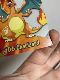 Pokemon 1999 Vintage Topps #06 Charizard PC3 Chase Card Rare Vintage Pokemon - Image 3