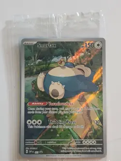 Pokemon TCG Snorlax 051 SV Scarlet & Violet 151 Promo Card Sealed - Image 1