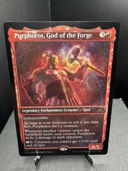 MTG Secret Lair Drop Purphoros God of the Forge Foil NM! - Image 1