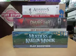 MTG ASSASSIN'S BEYOND + MURDERS PLAY + PHYREXIA SET BOOSTER BOXES - Image 1