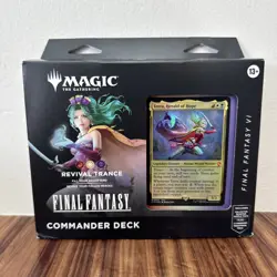 MtG Final Fantasy VI Commander Deck Revival Trance NEW/SEALED - Image 1