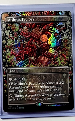 MTG Magic The Gathering Secret Lair 30th Anniversary Foil #1994 Mishra's Factory - Image 1