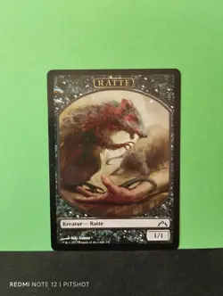 Ratte Spielstein / Rat Token - MTG Magic - Image 1