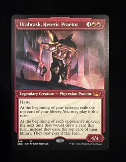 MTG - Urabrask, Heretic Praetor (Showcase) SNC Regular Mythic #346 - Image 1