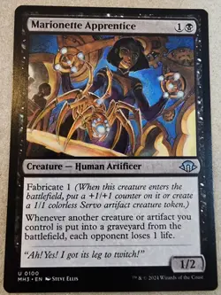 Marionette Apprentice - Modern Horizons 3 0100 Regular Uncommon - Mtg - Image 1