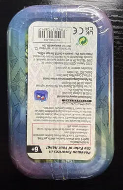 VAPOREON Pokemon Scarlet & Violet Prismatic Evolutions Mini Tin - Factory SEALED - Image 2