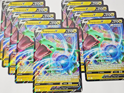 x9 - Pokemon JUMBO Rayquaza V 100/159 - Crown Zenith - Sea & Sky Collectors Box - Image 1