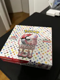 Pokemon 151 SV2a Booster Box Factory Sealed Japanese JAP - Image 1