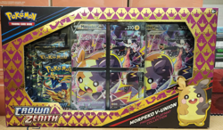 POKEMON TCG - CROWN ZENITH MORPEKO V-UNION - NEW PREMIUM COLLECTION BOX - - Image 1