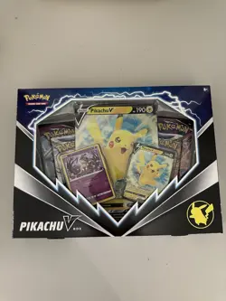Pikachu V Collection Box Pokemon 2022 Sealed - Image 1