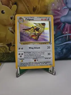 Tauboss Pidgeot Pokemon Karte TCG WOTC 8/64 Rare Holo Jungle - Image 1