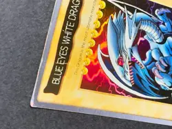 Yugioh Bandai Carddass Blue-Eyes White Dragon English #118 1st Edition initial - Image 2