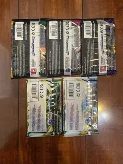 Pokemon Sword & Shield & SV Mixed Booster Pack Lot of 5! Brand New! Sealed! - Image 2