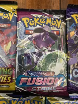 Pokemon Sword & Shield & SV Mixed Booster Pack Lot of 5! Brand New! Sealed! - Image 4