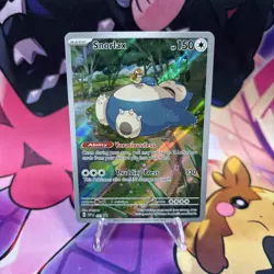 Snorlax SVP 051 Pokemon TCG Scarlet & Violet 151 ETB Black Star Promo NM - Image 1