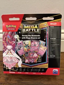 Pokemon TCG Mega Battle Deck Mega Diancie Ex ENGLISH - Image 2