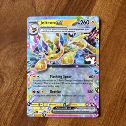 Play! Pokemon Prize Pack Series 7 Prismatic Evolutions 030/131 Jolteon ex - Image 1