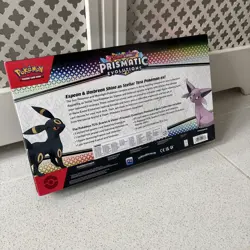 Pokemon TCG Prismatic Evolutions Premium Figure Collection - BRAND NEW - SEALED - Image 2
