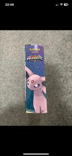 Pokemon TCG- Prismatic Evolution Premium Figure Collection SEALED ✅ - Image 2