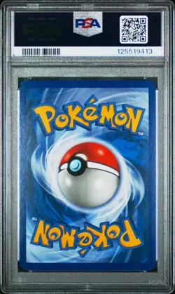 2007 POKEMON DIAMOND & PEARL SECRET WONDERS #2 BLASTOISE-HOLO PSA 8 - Image 2