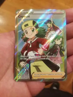 Pokemon Copycat 200/203 Evolving Skies Sword & Shield FULL ART TRAINER - Image 1