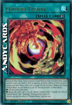 CHIMERA FUSION (Fusione Chimera) • Ultra R • MP24 EN221 • 1Ed • Yugioh ANDYCARDS - Image 1