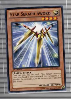 Star Seraph Sword - Common - JOTL-EN011 - Yugioh 1st edition - Image 1