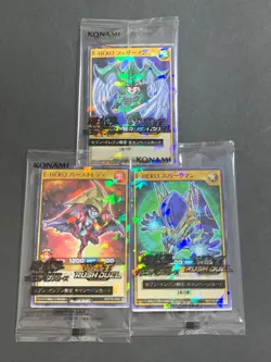 Yugioh Seven Hi-Chew Sealed 3set Elemental HERO Avian Burstinatrix Sparkman - Image 5