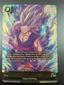 Son Gohan SH FB07-121 SCR Secret Rare - Dragon Ball Super Card Game Fusion World - Image 1